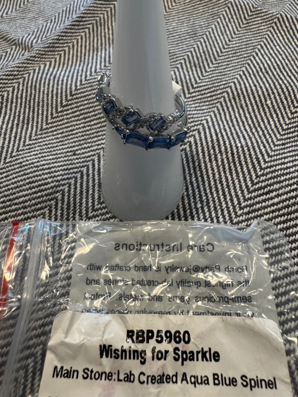Wishing For Sparking - Birthday/Original Ring by BP - Size 9. -  RBP5960